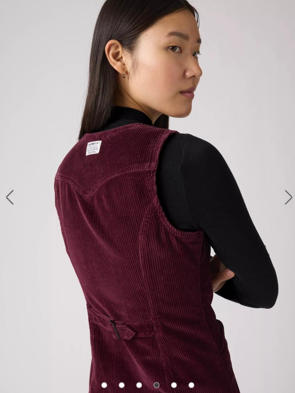 Levi's Large Vianna Vest Dress - Picture 2 of 5